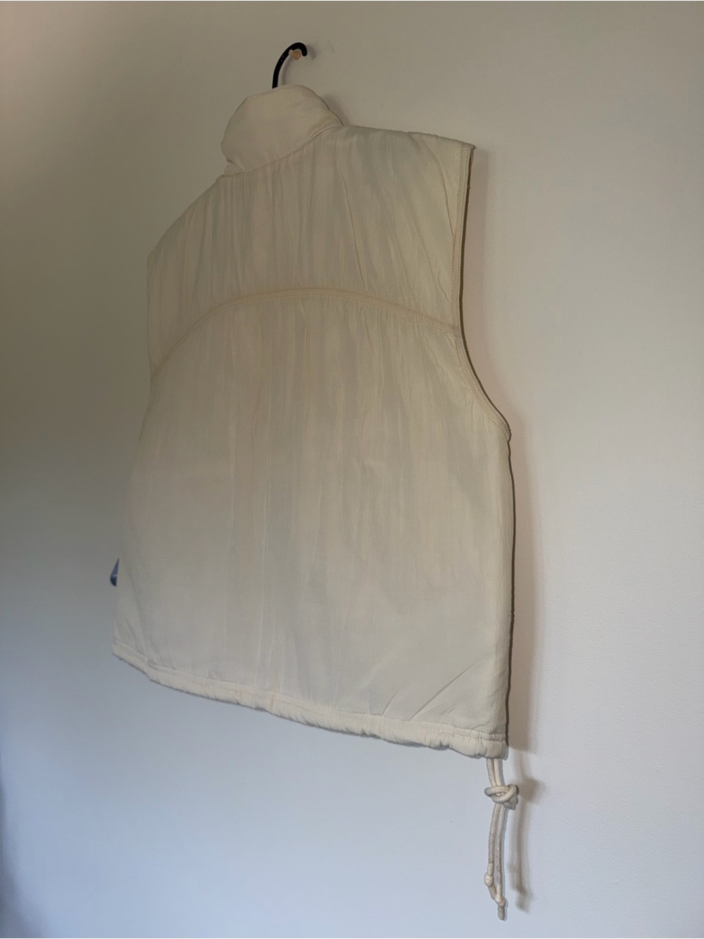 FP Movement by Free People Cream Quilted Sleeveless Puffer Vest - Picture 11 of 13